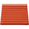 Buyers Products Orange Heavy Duty Rubber Wheel Chock with Recessed Chain Eye 10x8x6 Inch WC6810LP - alternate 3